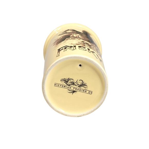 Vintage Frisky Coffee Cup Victorian Trading Company Squirrel Mug - Picture 3 of 6